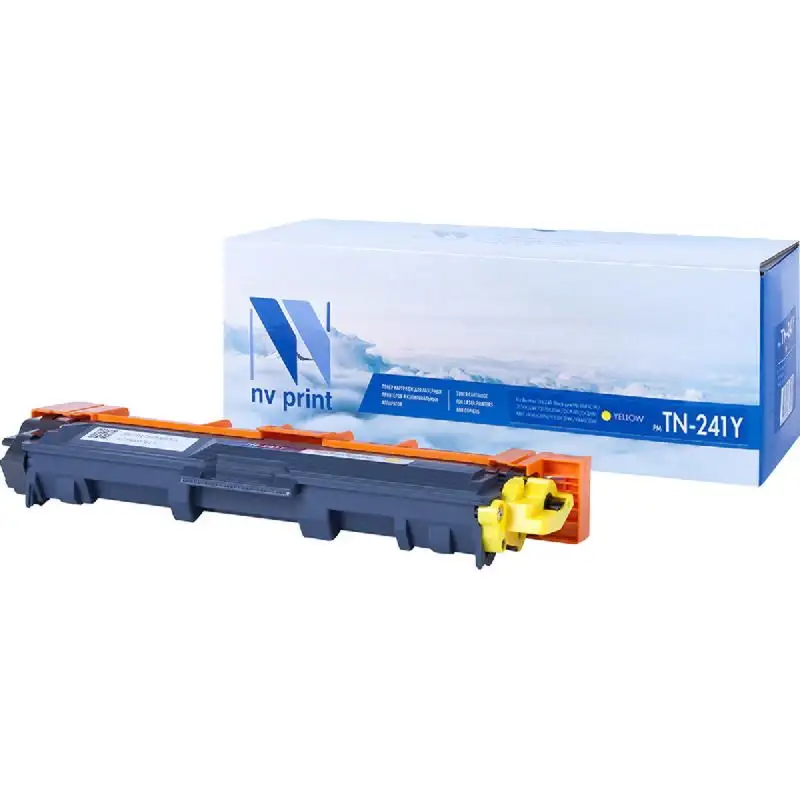 Картридж NVP для Brother TN-241 Yellow для HL-3140CW/3150CDW/3170CDW/DCP-9020CDW/MFC-9140CDN/9330CDW/9340CDW (1400k)