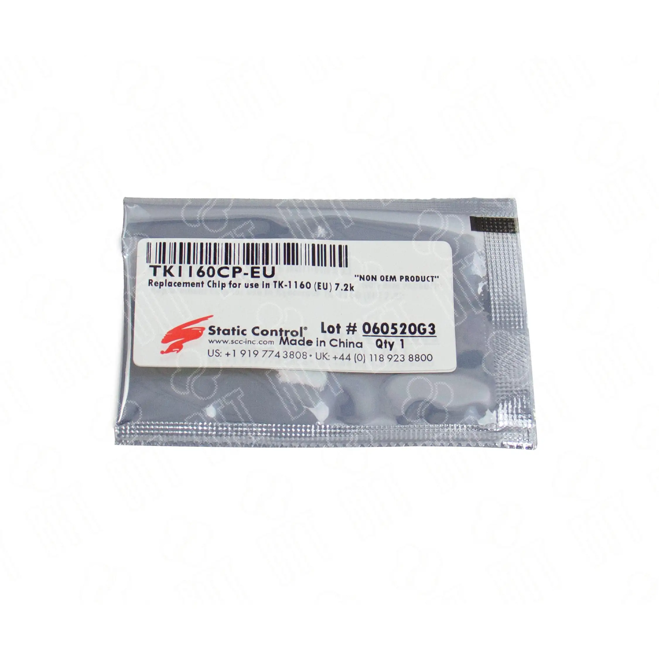 Чип Static Control для Kyocera ECOSYS P2040dn/P2040dw (TK-1160) , Bk, 7,2K