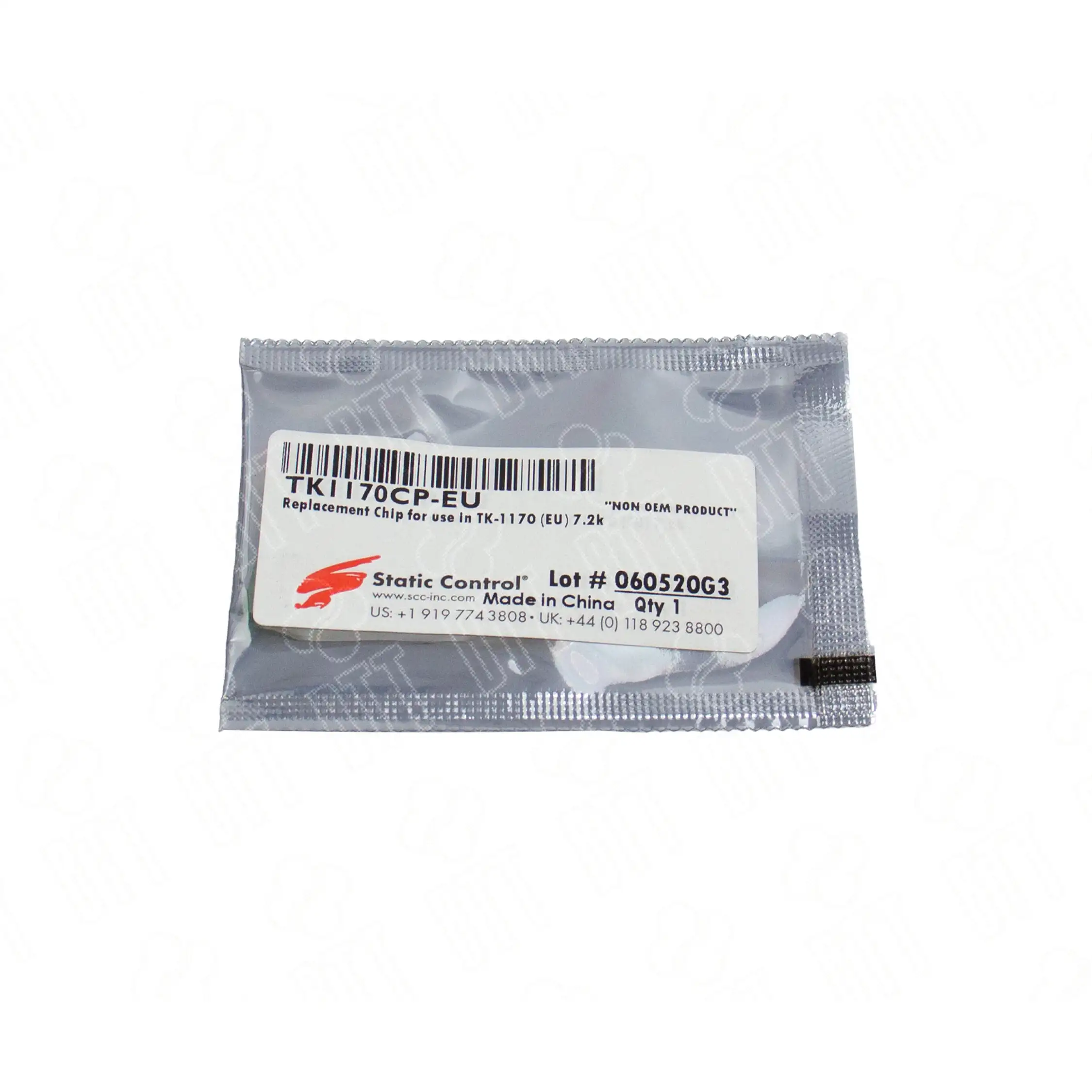 Артикул: vt-70725, Чип Static Control для Kyocera ECOSYS M2040dn, M2540dn, M2640idw TK-1170, Bk, 7,2K, Kyocera-Mita, Чипы, Static Control, ,