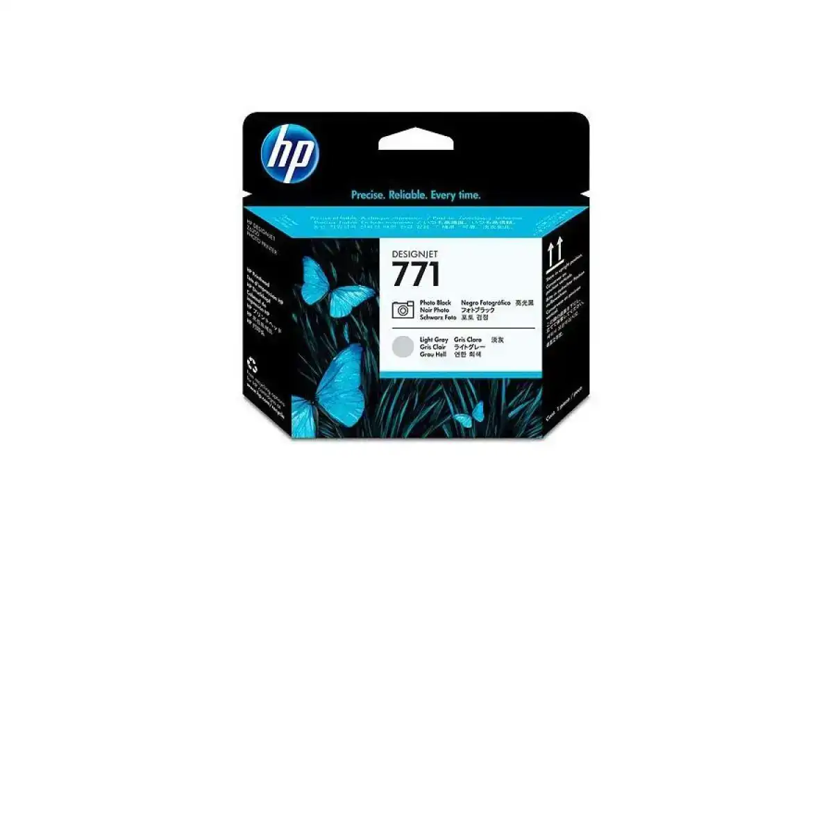 Печатающая головка HP 771 для HP DJ Z6200 CE020A черный/серый Печатающая головка HP 771 для HP DJ Z6200 CE020A черный/серый
