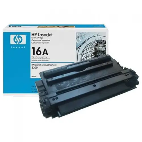 Заправка картриджа HP Q7516A (16A), для принтера HP LaserJet 5200, без чипа