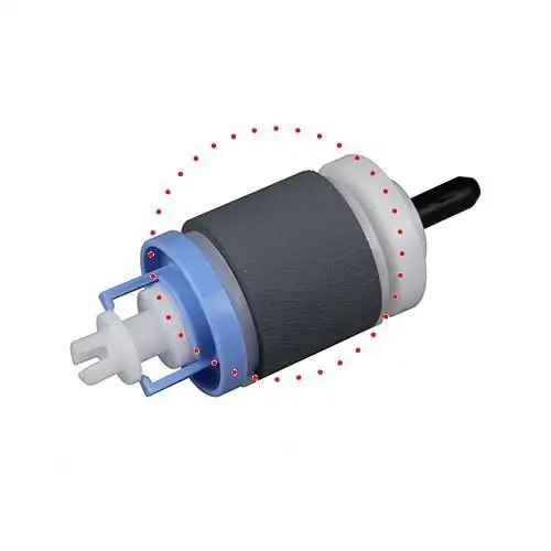 RM1-6035/RM1-6175 Ролик захвата из кассеты (лоток 2) HP CLJ CP5225/CP5525/M750/M775/iR ADV C2020 RM1-6035/RM1-6175 Ролик захвата из кассеты (лоток 2) HP CLJ CP5225/CP5525/M750/M775/iR ADV C2020