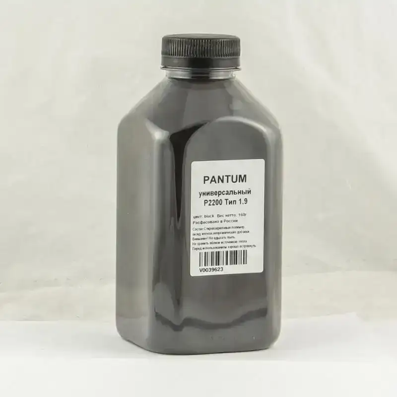 Тонер Pantum Универсальный для P2200, Тип 1.9, Bk, 160 г, банка Тонер Pantum Универсальный для P2200, Тип 1.9, Bk, 160 г, банка